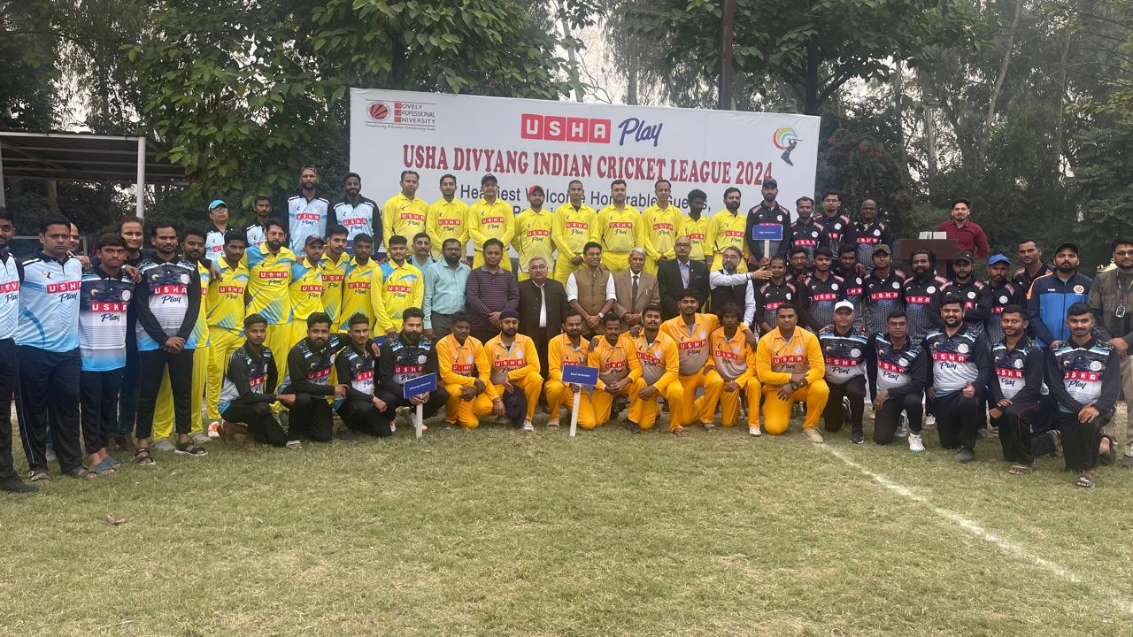 10th Usha Divyang Indian Cricket League 2024 Inaugurated in Jalandhar